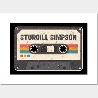 Retro Cassette - STURGILL SIMPSON Posters and Art